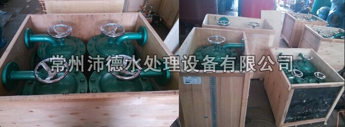 立式手摇刷式过滤器装箱照