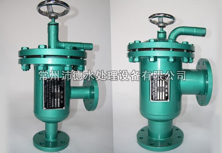 立式手摇刷式过滤器实物照