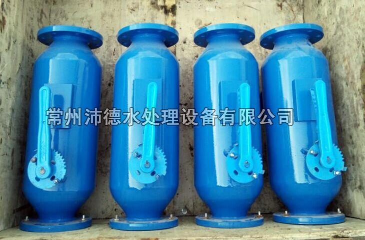 手动P型反冲洗过滤器装箱照
