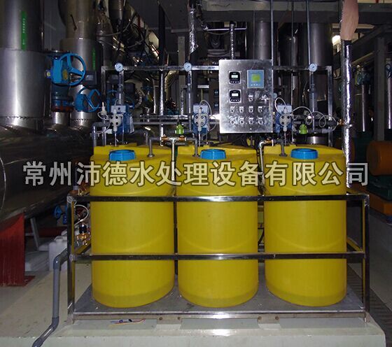 冷却水自动加药设备现场安装图