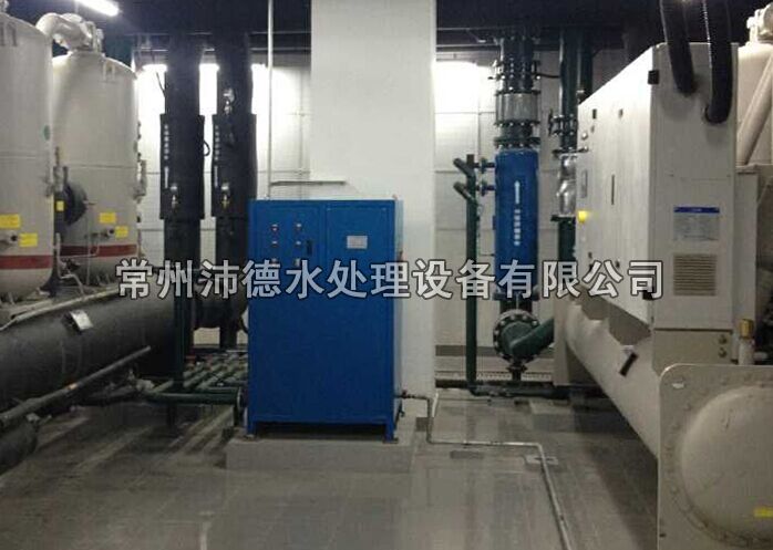 胶球自动清洗装置现场安装照片