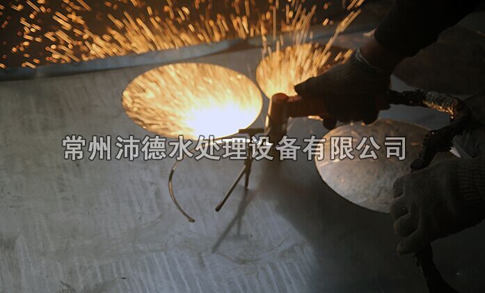 水处理设备切割车间2