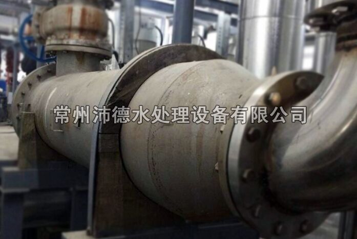 400T/H紫外线杀菌器现场安装图片