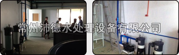 海参养殖用紫外线消毒器安装现场照片1