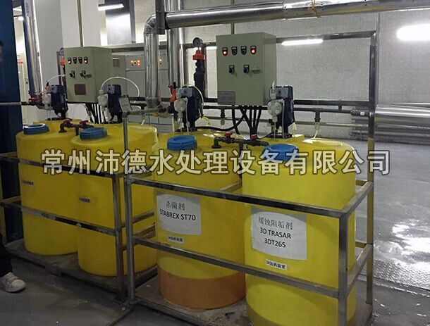 自动加药装置安装现场1