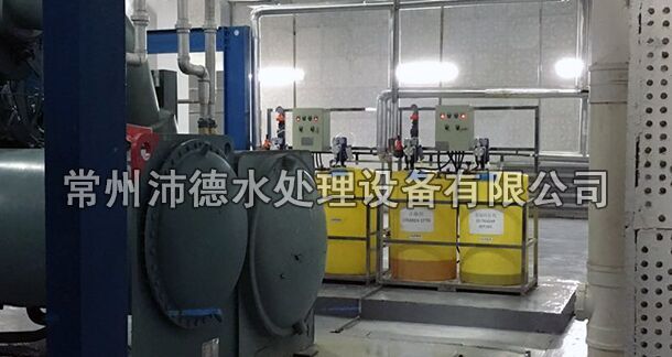 自动加药装置安装现场2