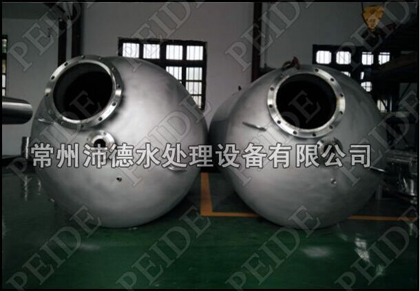 4套浅层砂过滤器生产完毕进行包装
