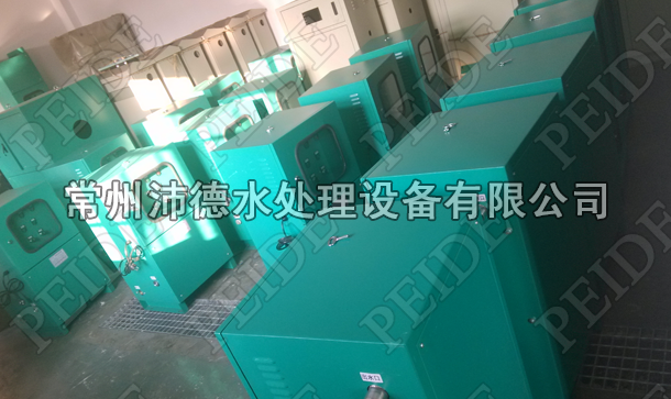 13台水箱消毒机已经生产完成准备出库