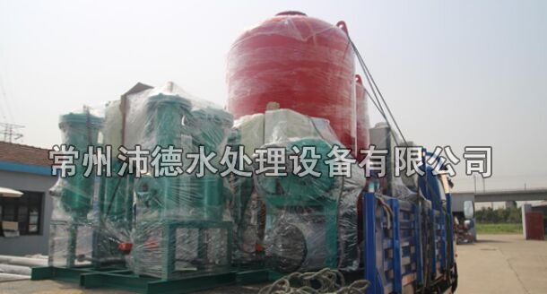 旁流水处理器装车发货1