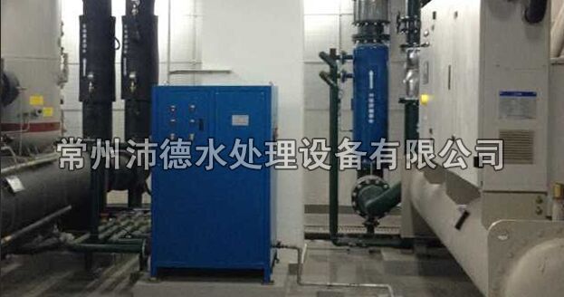 热烈祝贺胶球自动清洗装置在上海交通银行安装调试成功