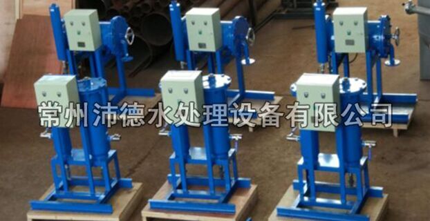 沛德水处理公司旁流水处理器生产线