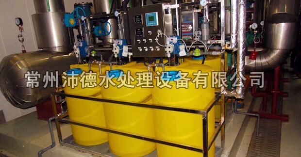 热烈祝贺常州交银大厦采购的自动加药设备现场安装调试成功