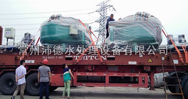 2套循环水旁路过滤器生产完成今日发往埃及