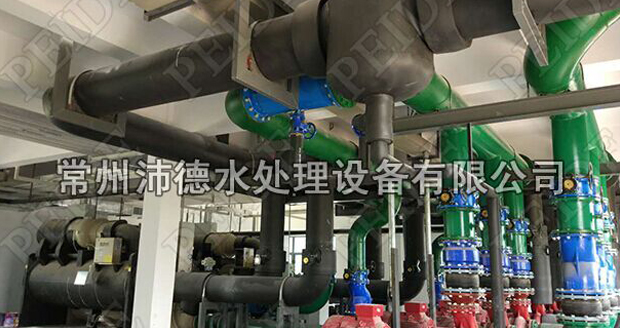 应用于空调水系统的电子式水处理器和螺旋除污器安装使用一年效果很赞